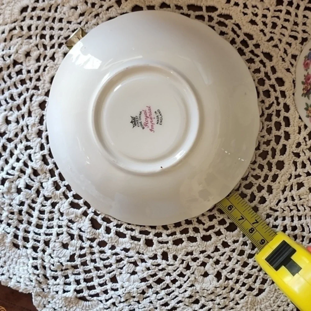 Royal imperial fine‎ bone china cup and saucer